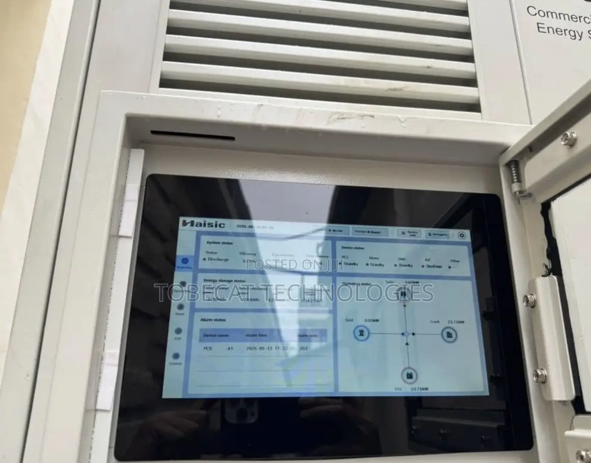 Haisic 215kWh / 100kva All-in-One Commercial Industrial ESS Cabinet