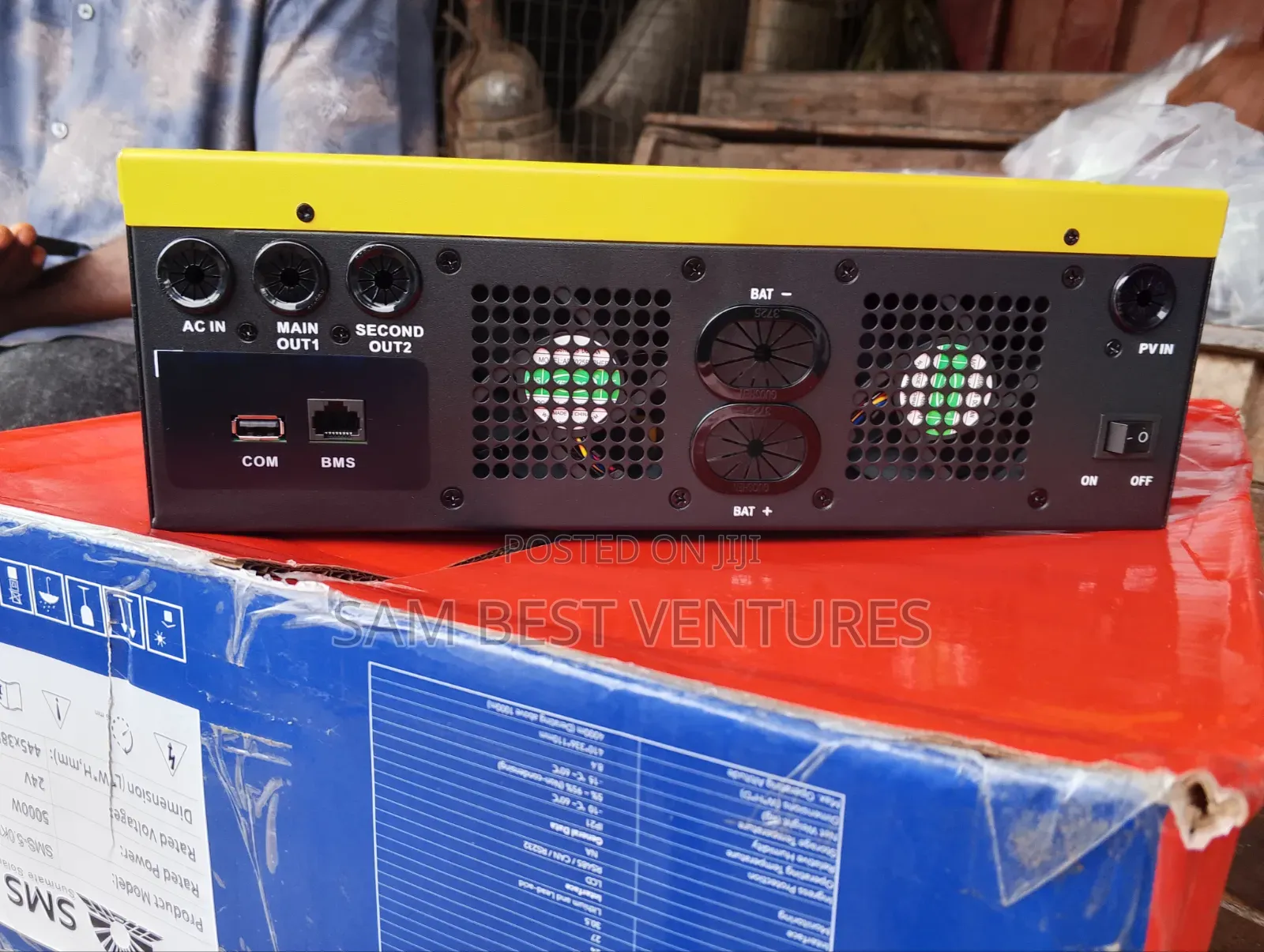 5kva 24v SMS Solar Hybrid Inverter