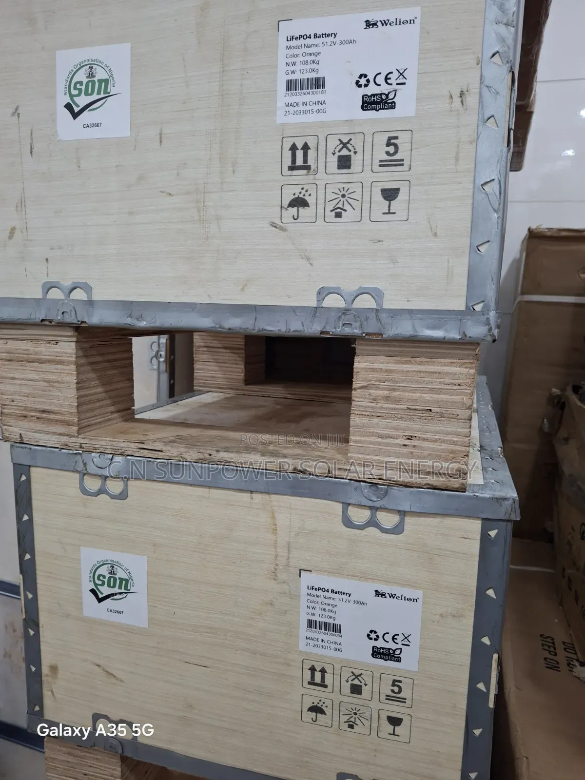 15kwh/48v Welion Lithium-Ion Phosphate Energy Storage Battery System