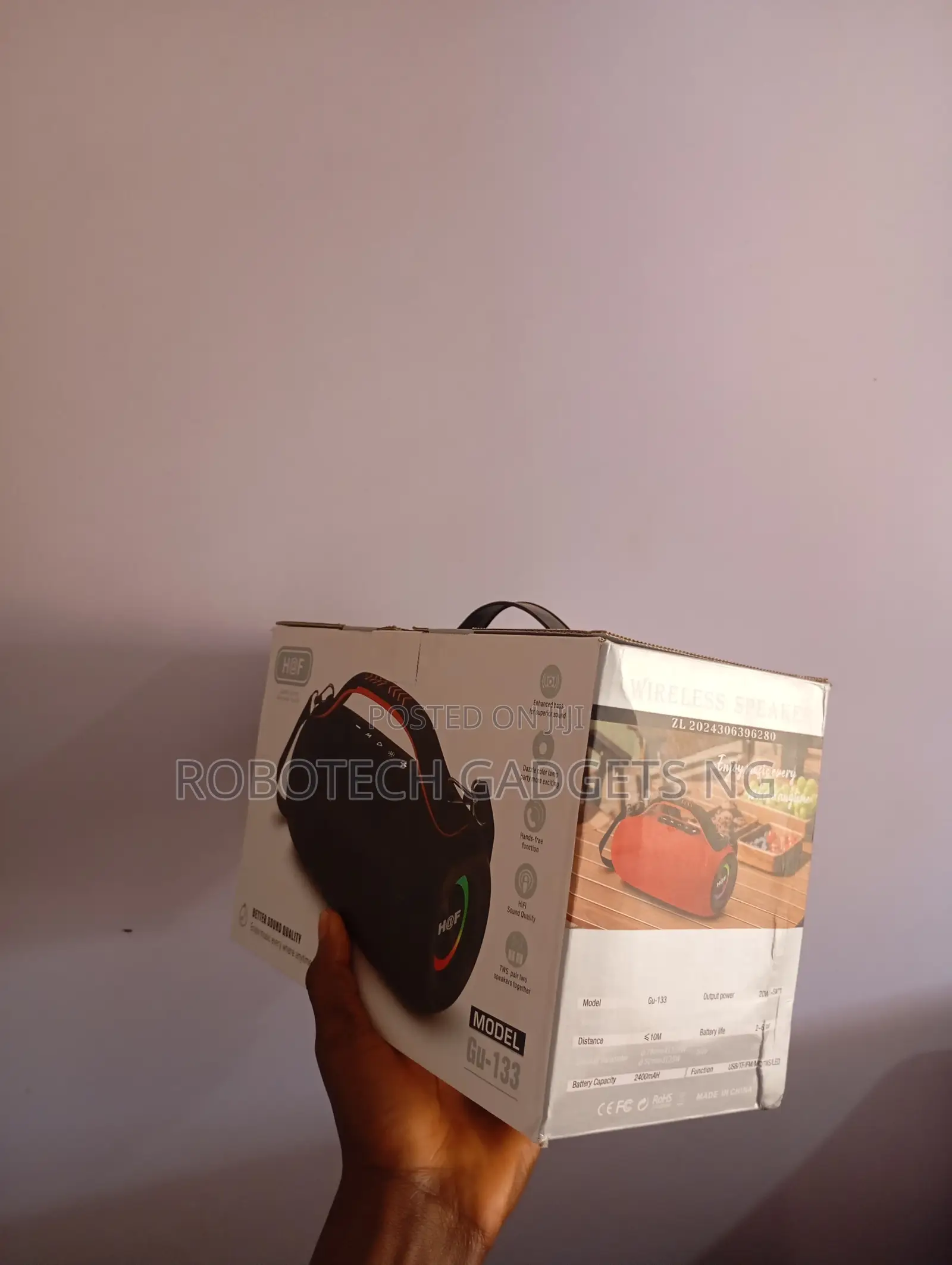 HOF Gu-133 Wireless Speaker