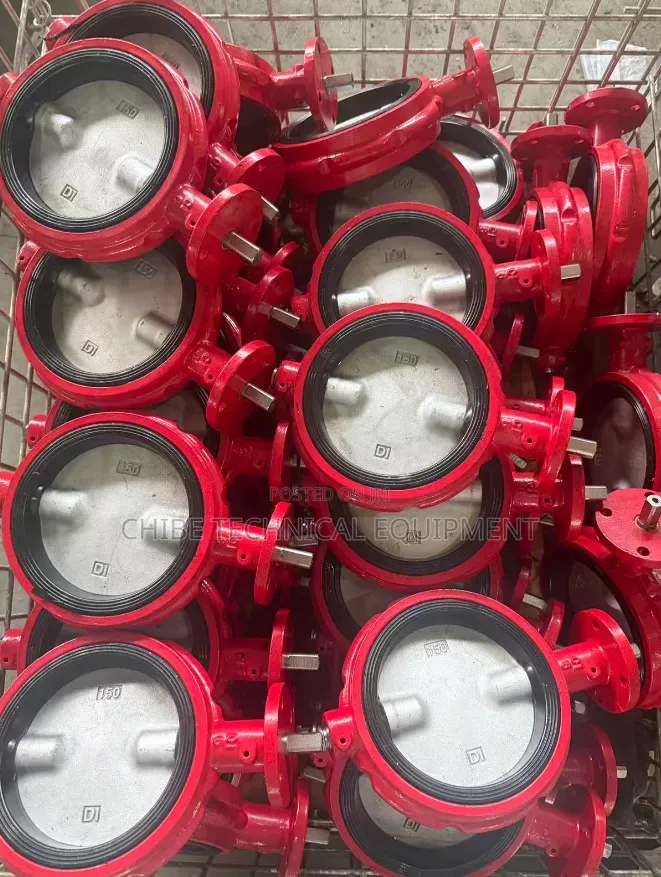 6" Weco Butterfly Valves