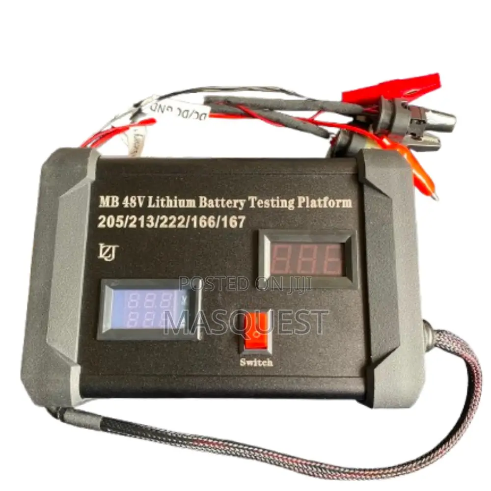 Mercedes Benz 48V Hybrid Battery Bench Test Platform
