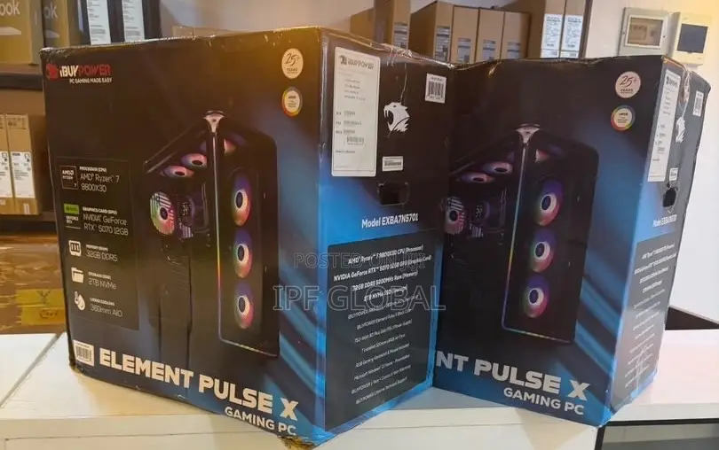New Desktop Computer iBUYPOWER 32GB AMD Ryzen 7 SSD 2T