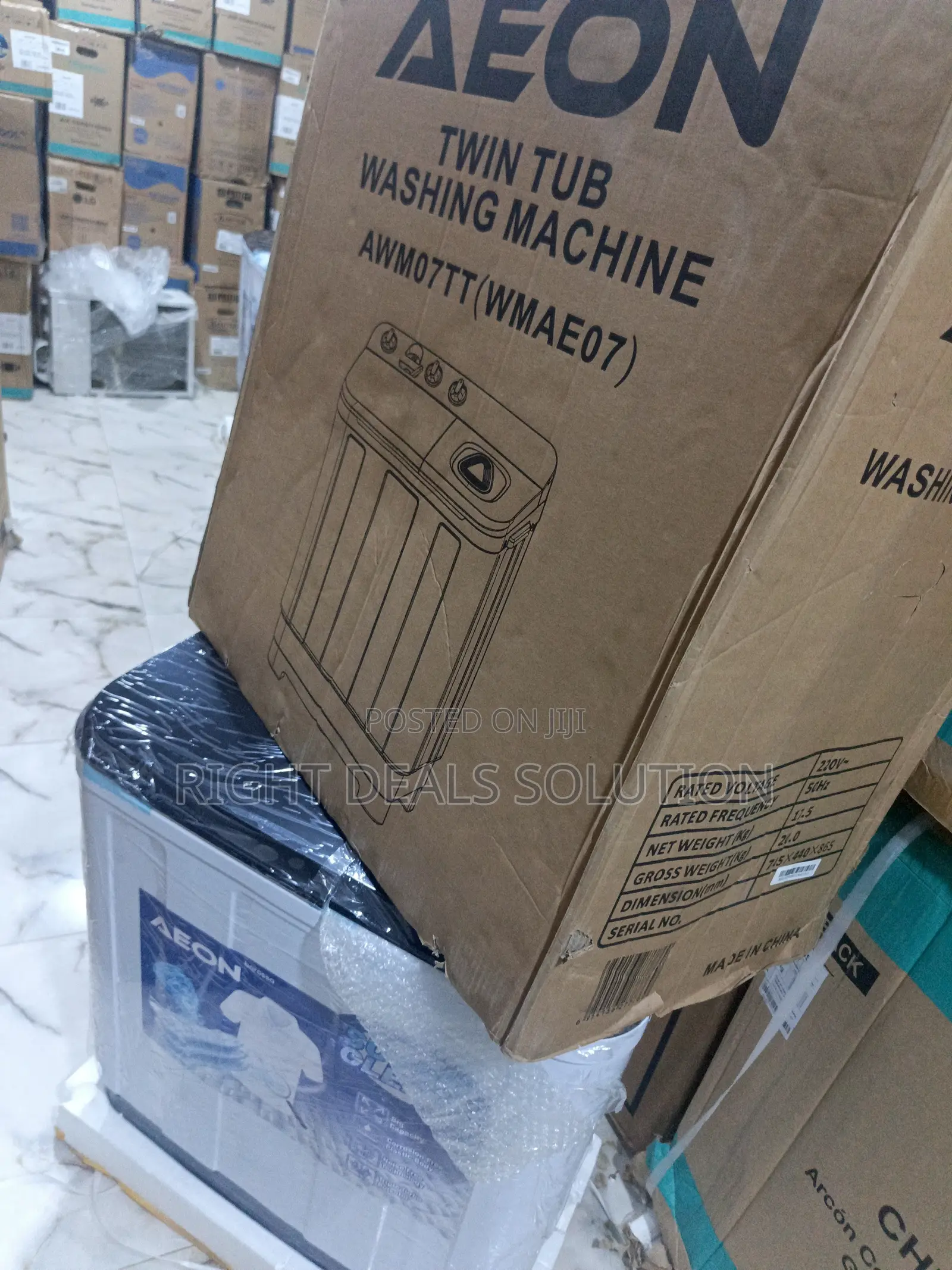 Aeon 7kg Twin Tub Wash Spin