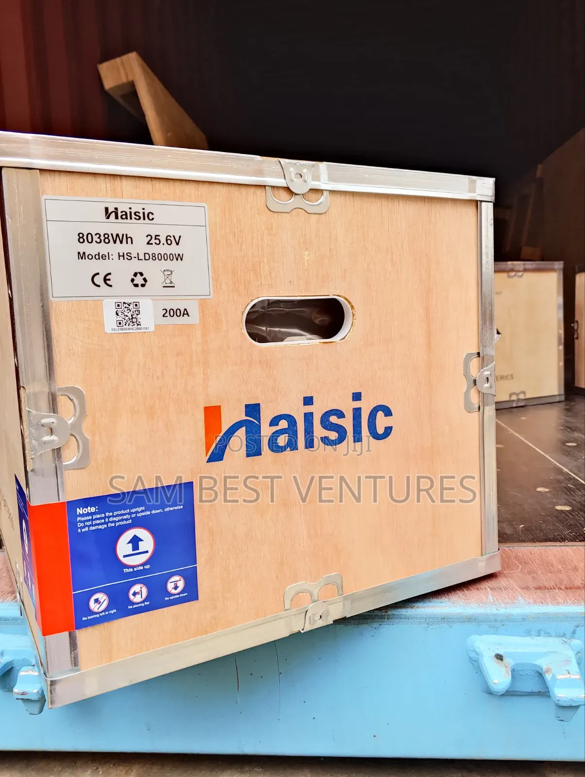 8kwh 24v Hisica Black Lithium Ion Battery