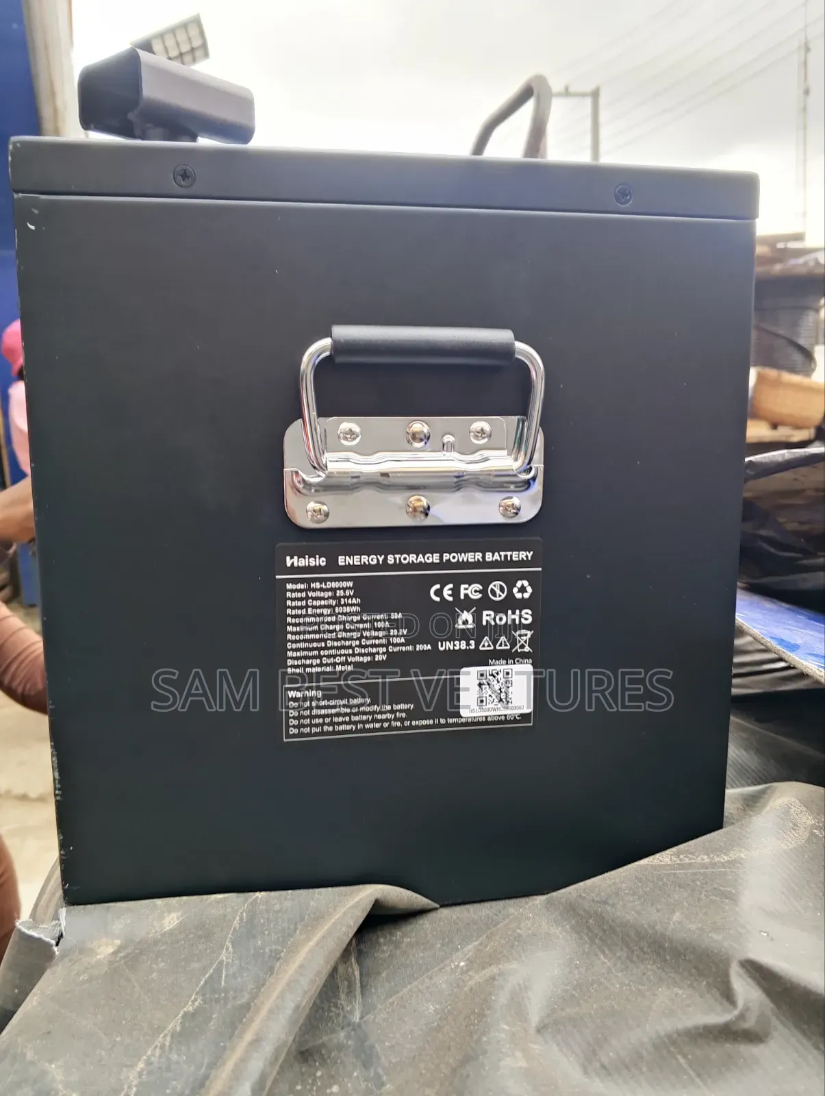 8kwh 24v Hisica Black Lithium Ion Battery