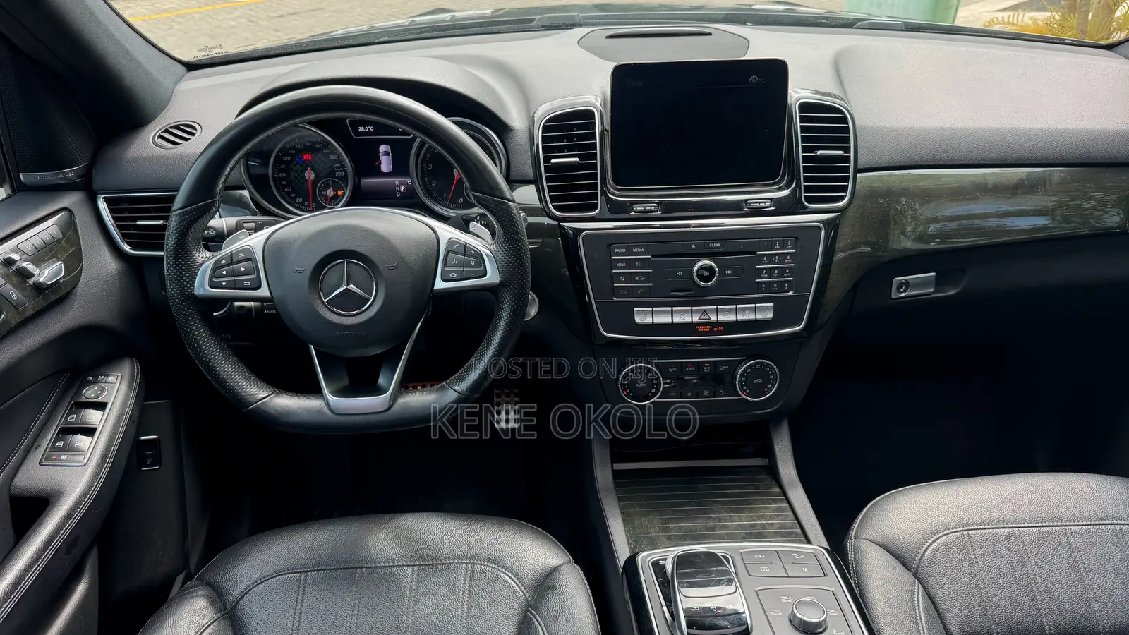 Mercedes-Benz GLE-Class AMG GLE 43 4MATIC 2017 Blue