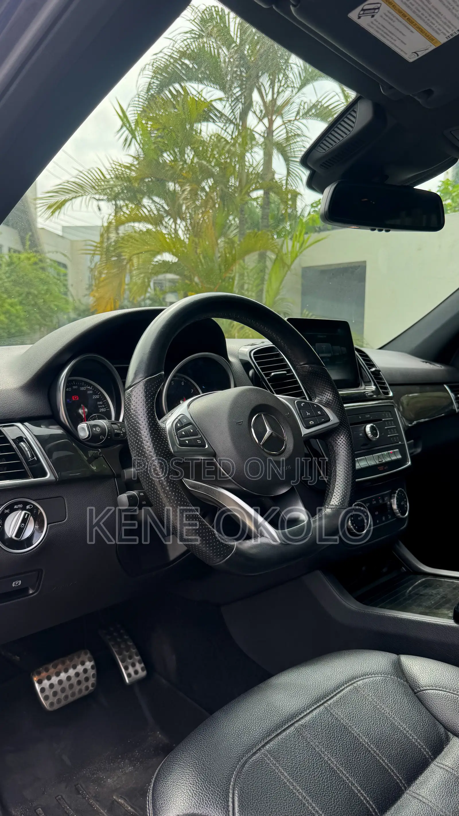 Mercedes-Benz GLE-Class AMG GLE 43 4MATIC 2017 Blue