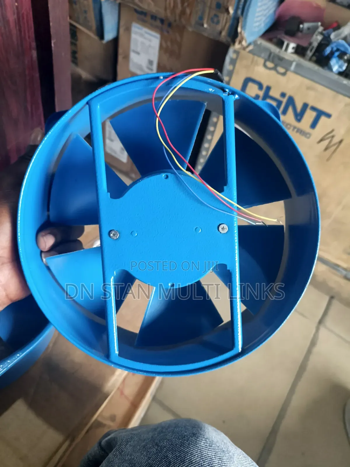 8-Inch Industrial Axial Cooling Panel Fan 220v