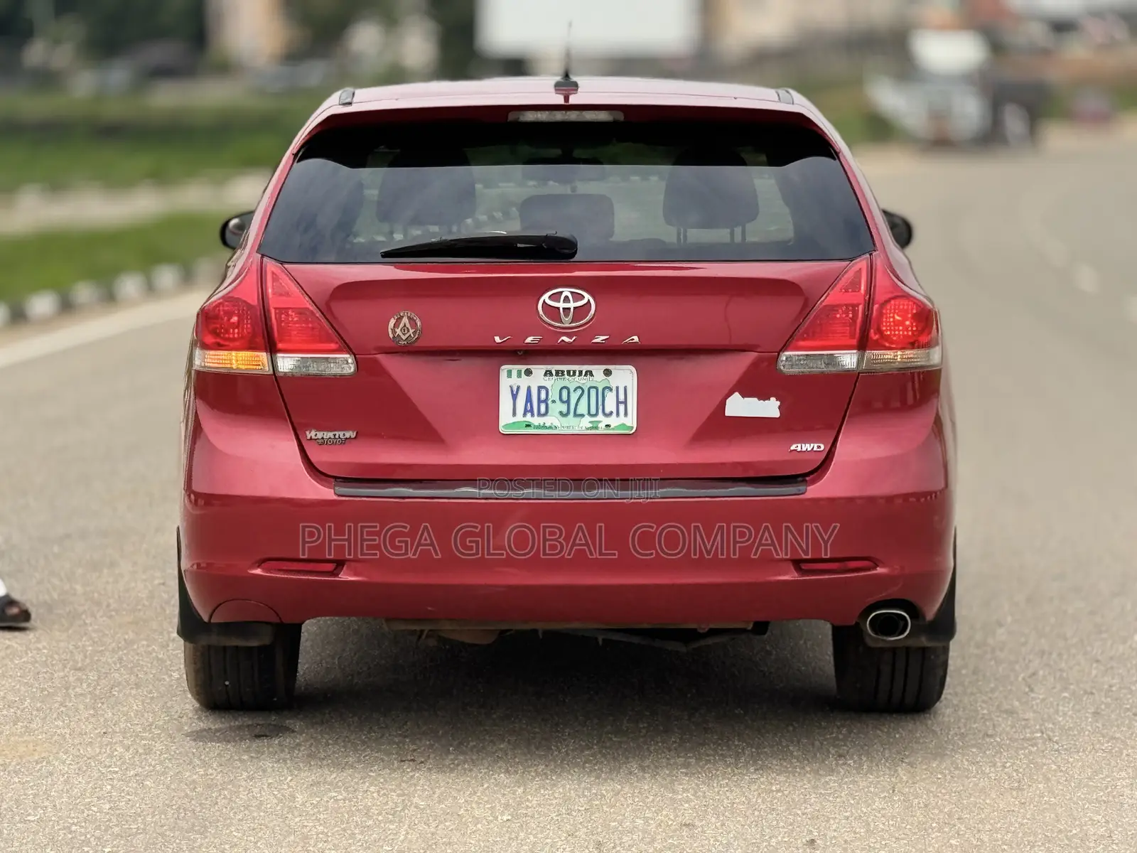 Toyota Venza AWD 2010 Red