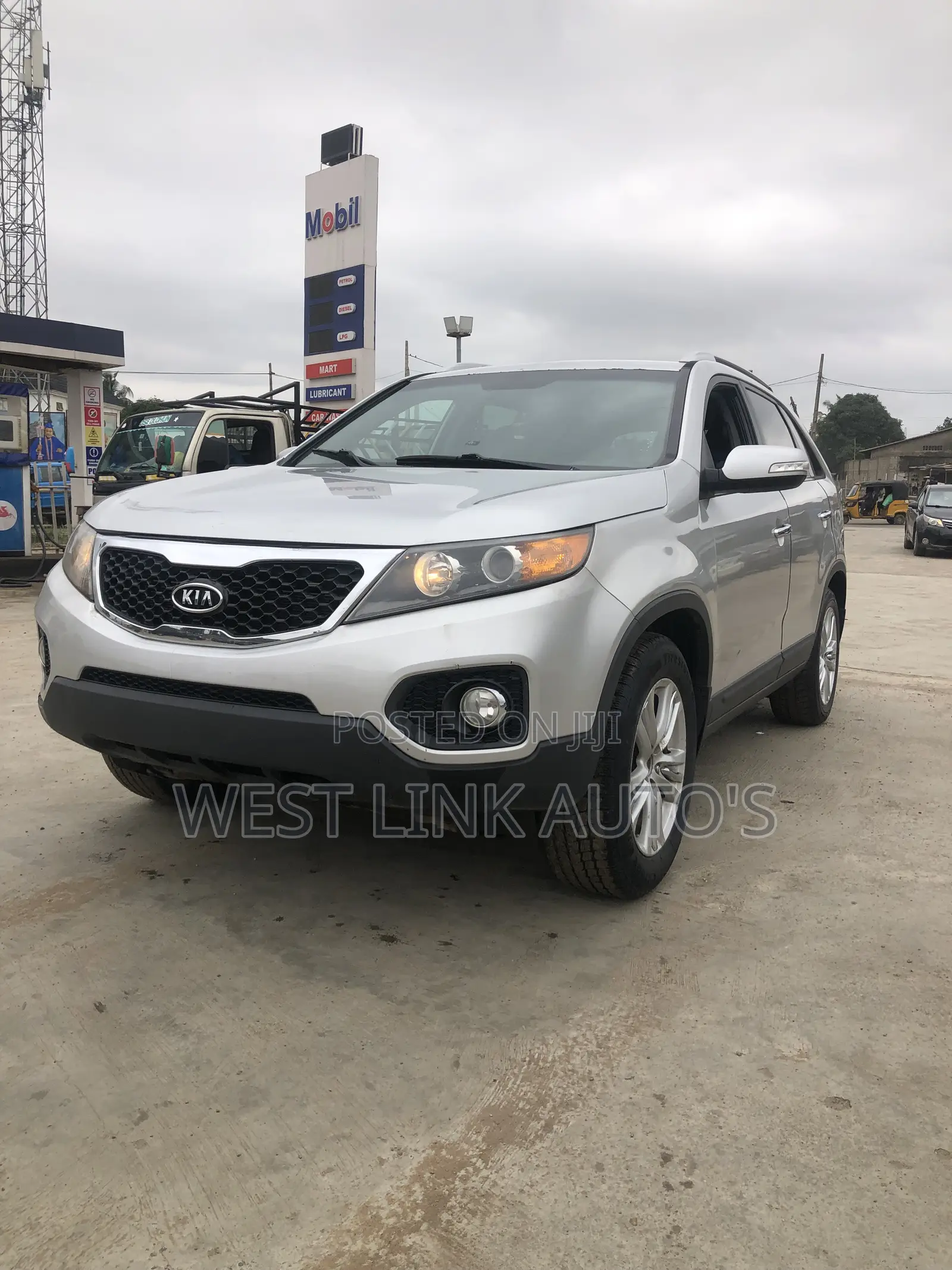 Kia Sorento EX 2012 Silver