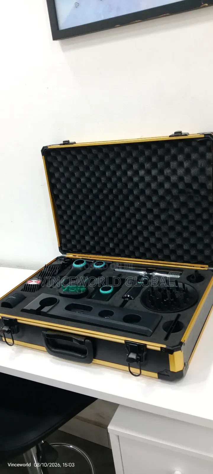 VGR Professional Barber Combo Set