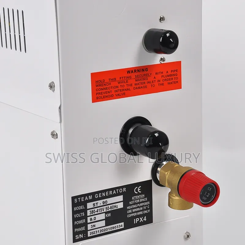 High Grade 6kw Steam Generator With Digital Control Panel