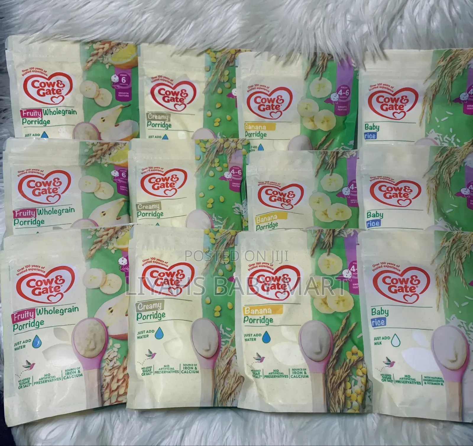 Cow and Gate Cereals