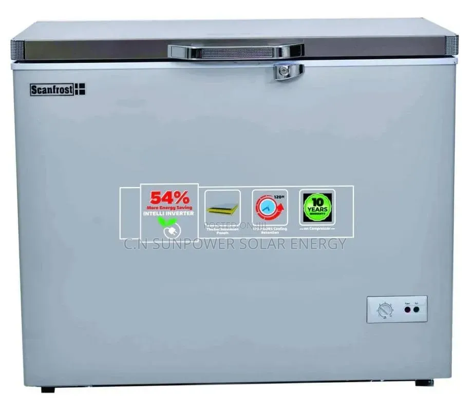 300L Scanfrost Inverter Chest Freezer