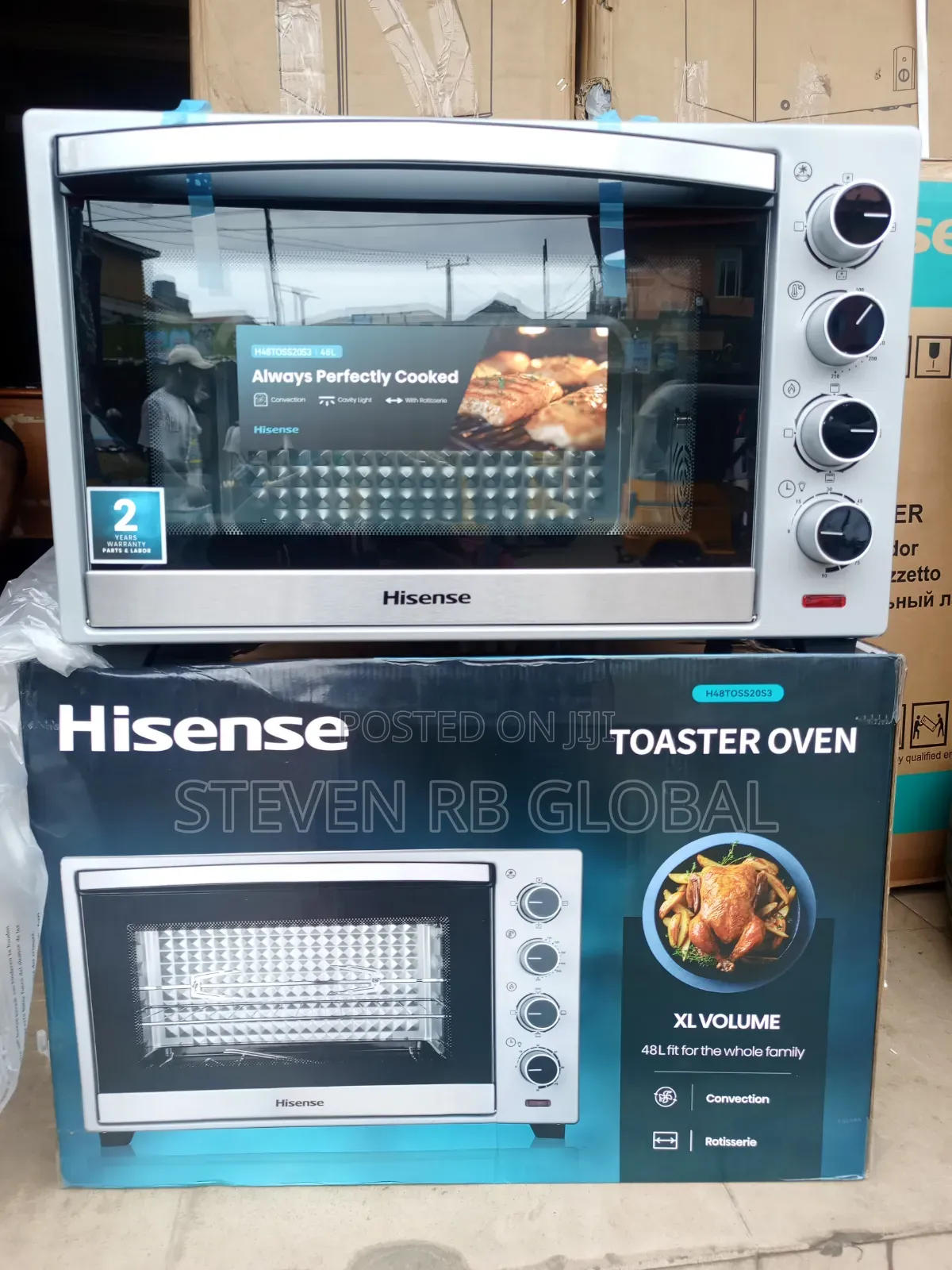 HISENSE 48L Toaster Oven | HISAF48TOSS20S3