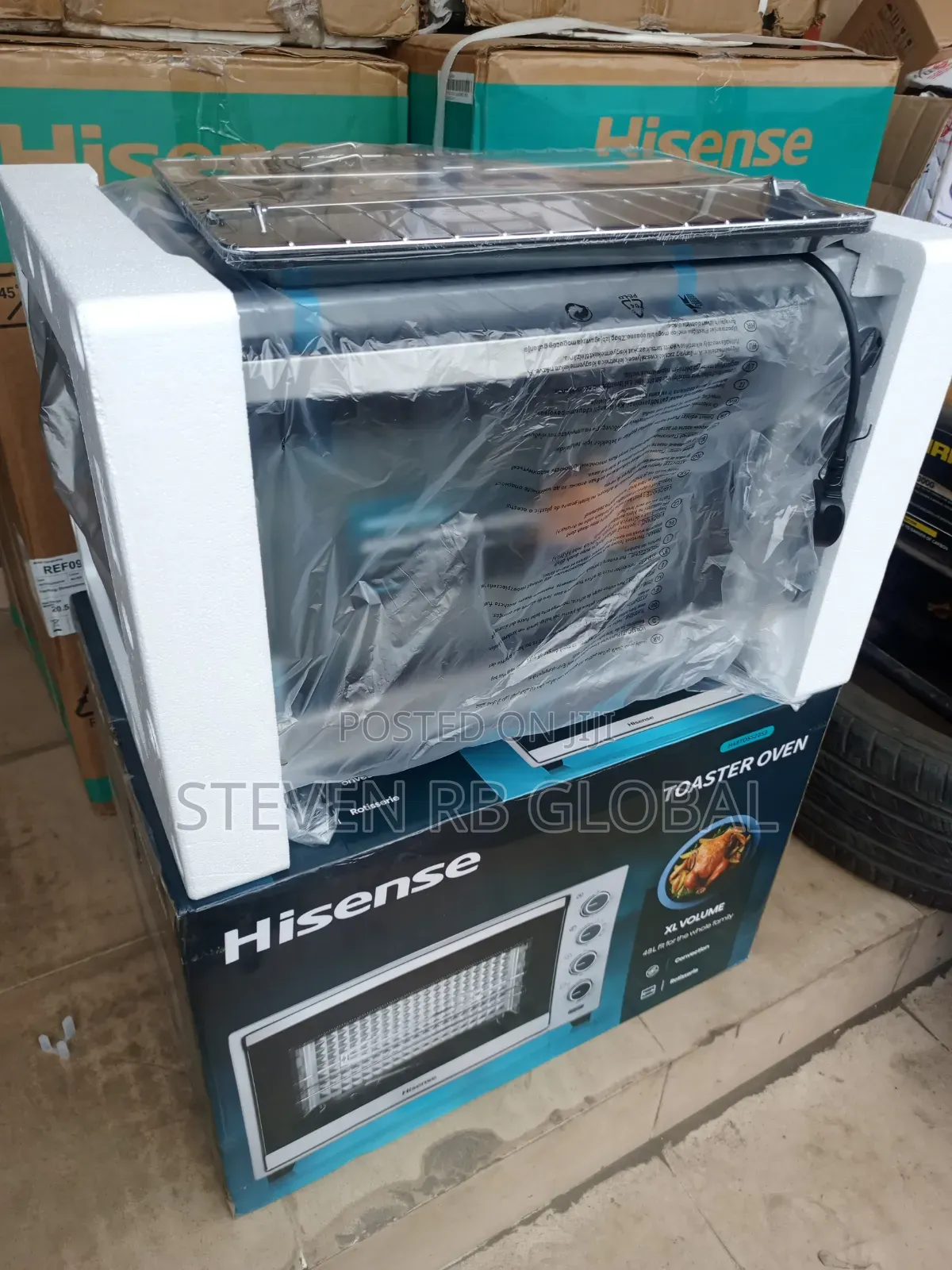 HISENSE 48L Toaster Oven | HISAF48TOSS20S3