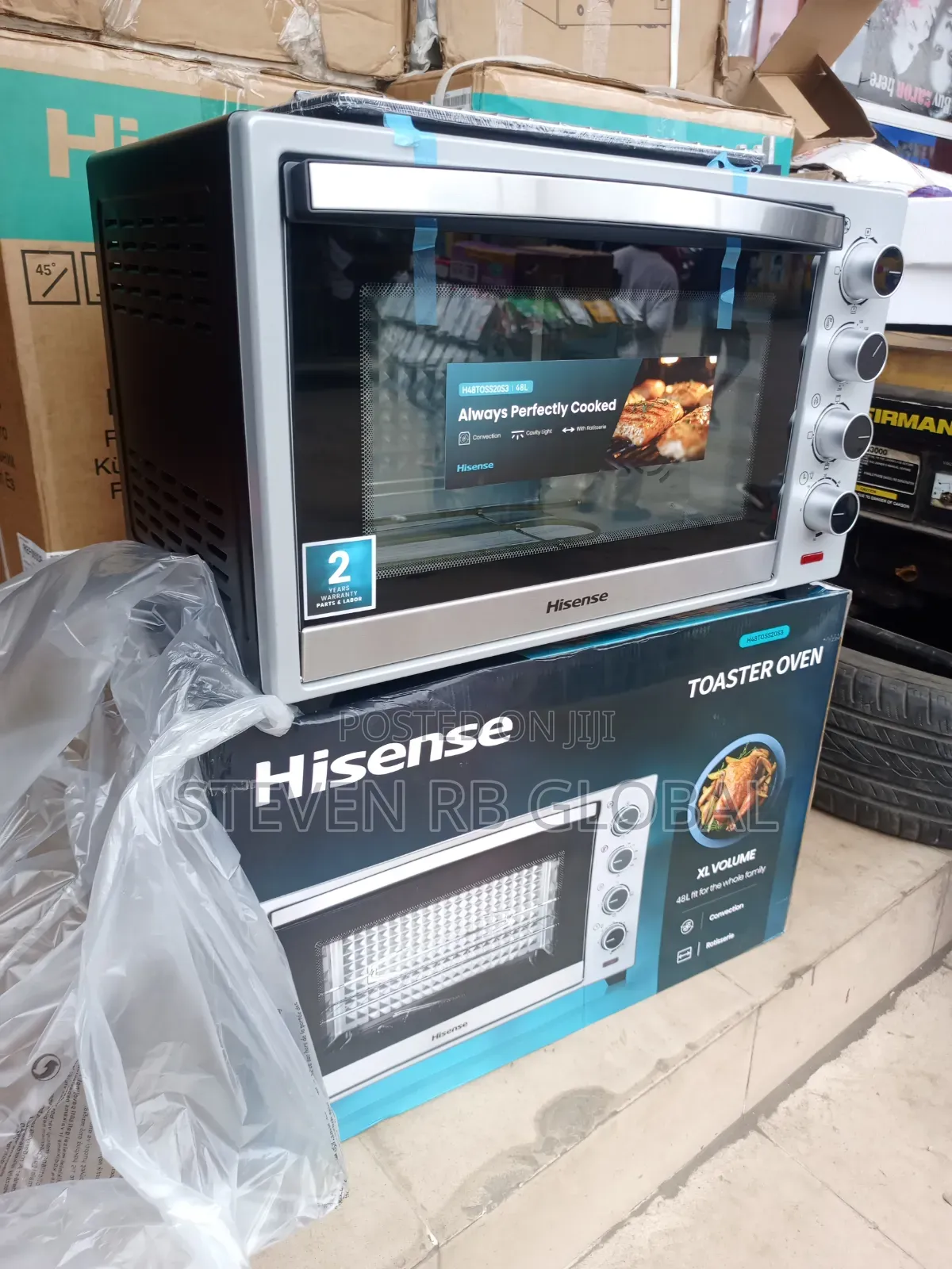 HISENSE 48L Toaster Oven | HISAF48TOSS20S3