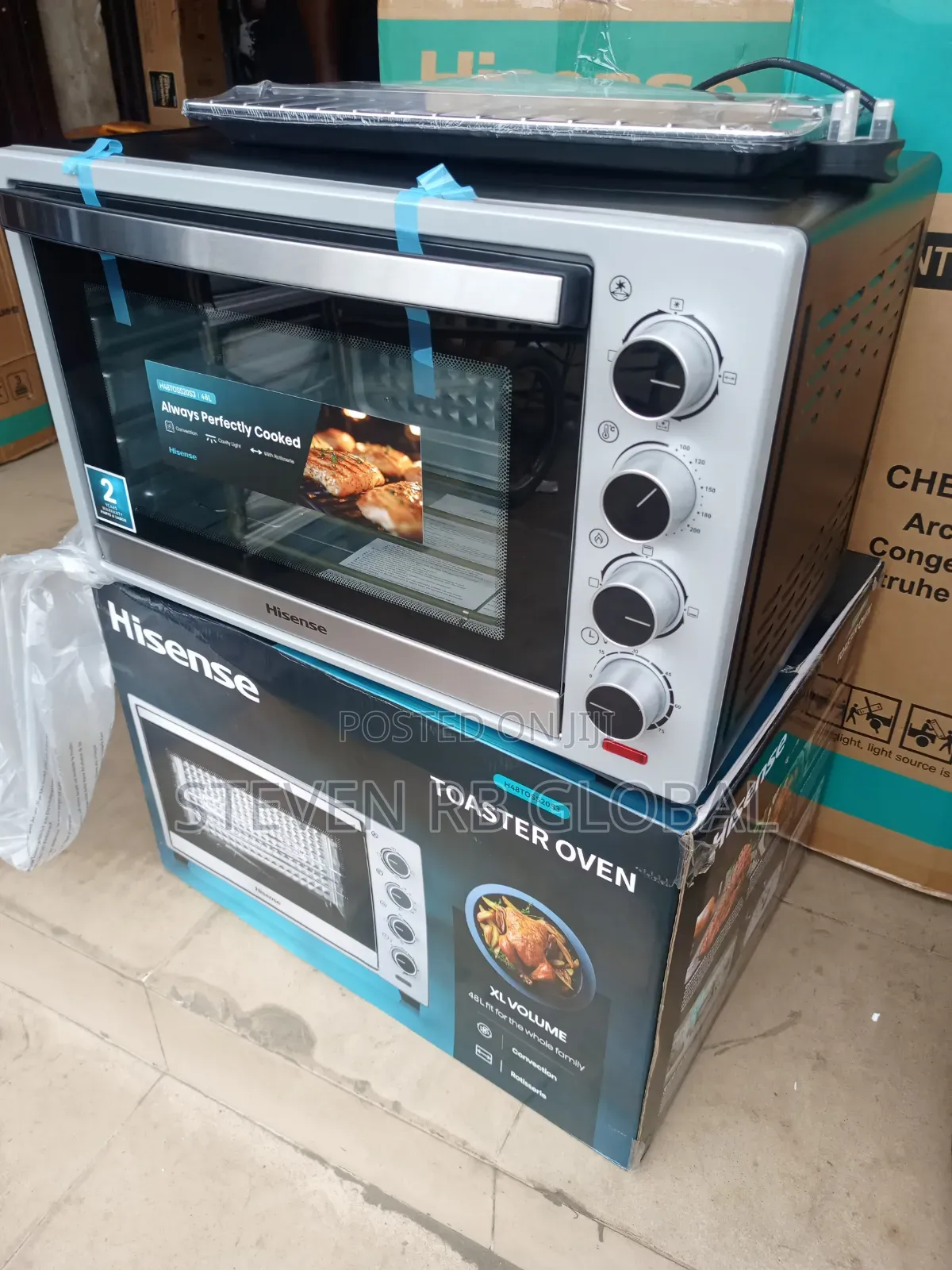 HISENSE 48L Toaster Oven | HISAF48TOSS20S3