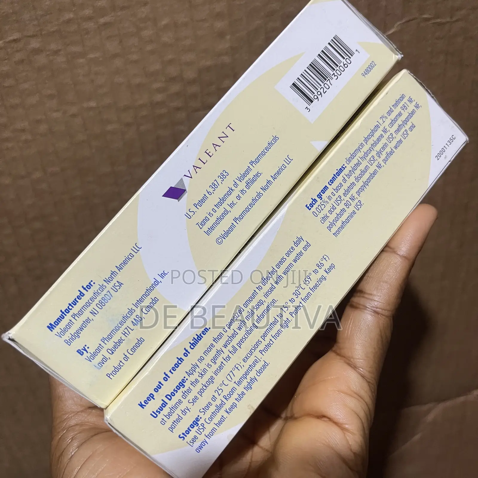 ZIANA Gel 60g – Clindamycin Phosphate 1.2% + Tretinoin 0.025%