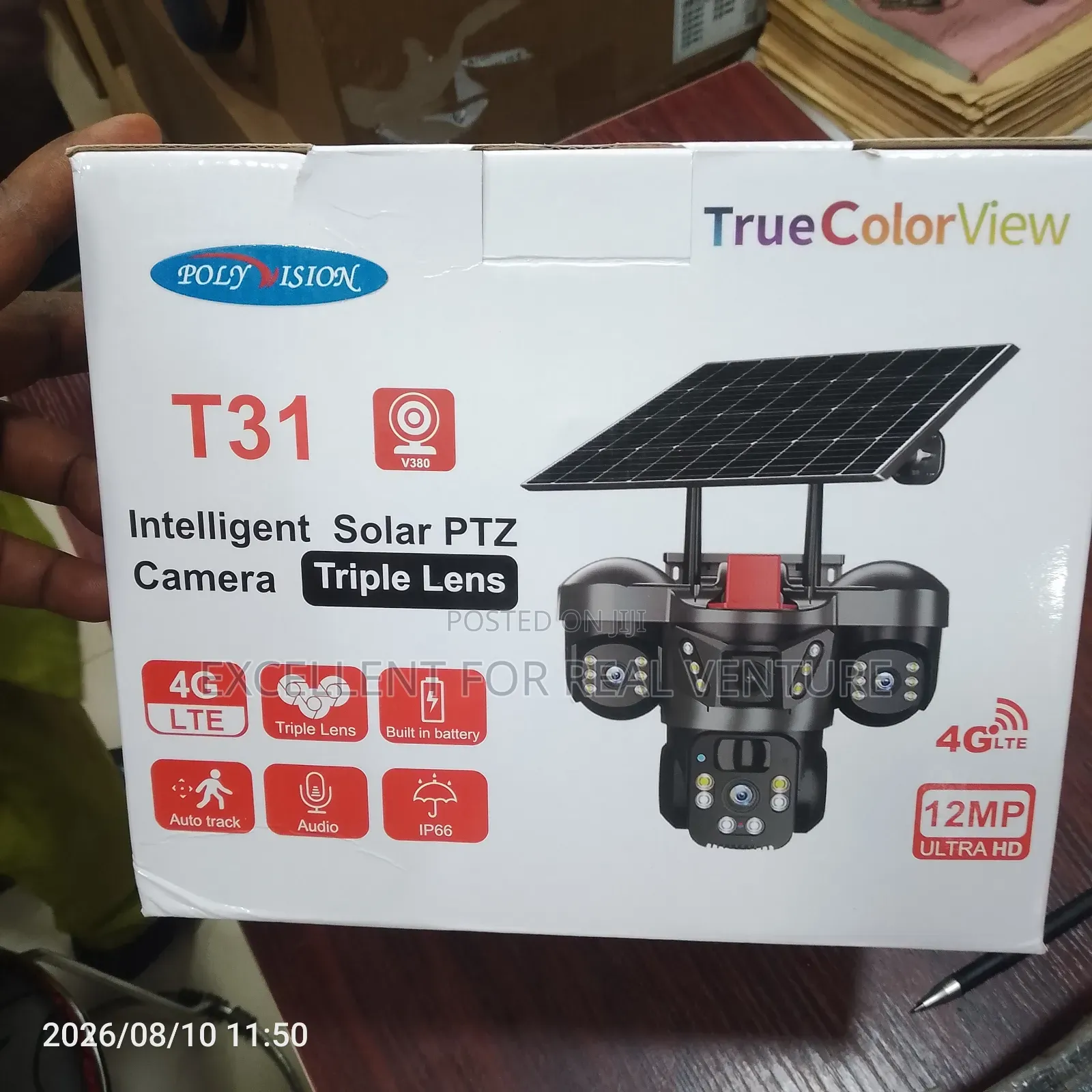 Poly Vision T31 Intelligent Solarptz Camera