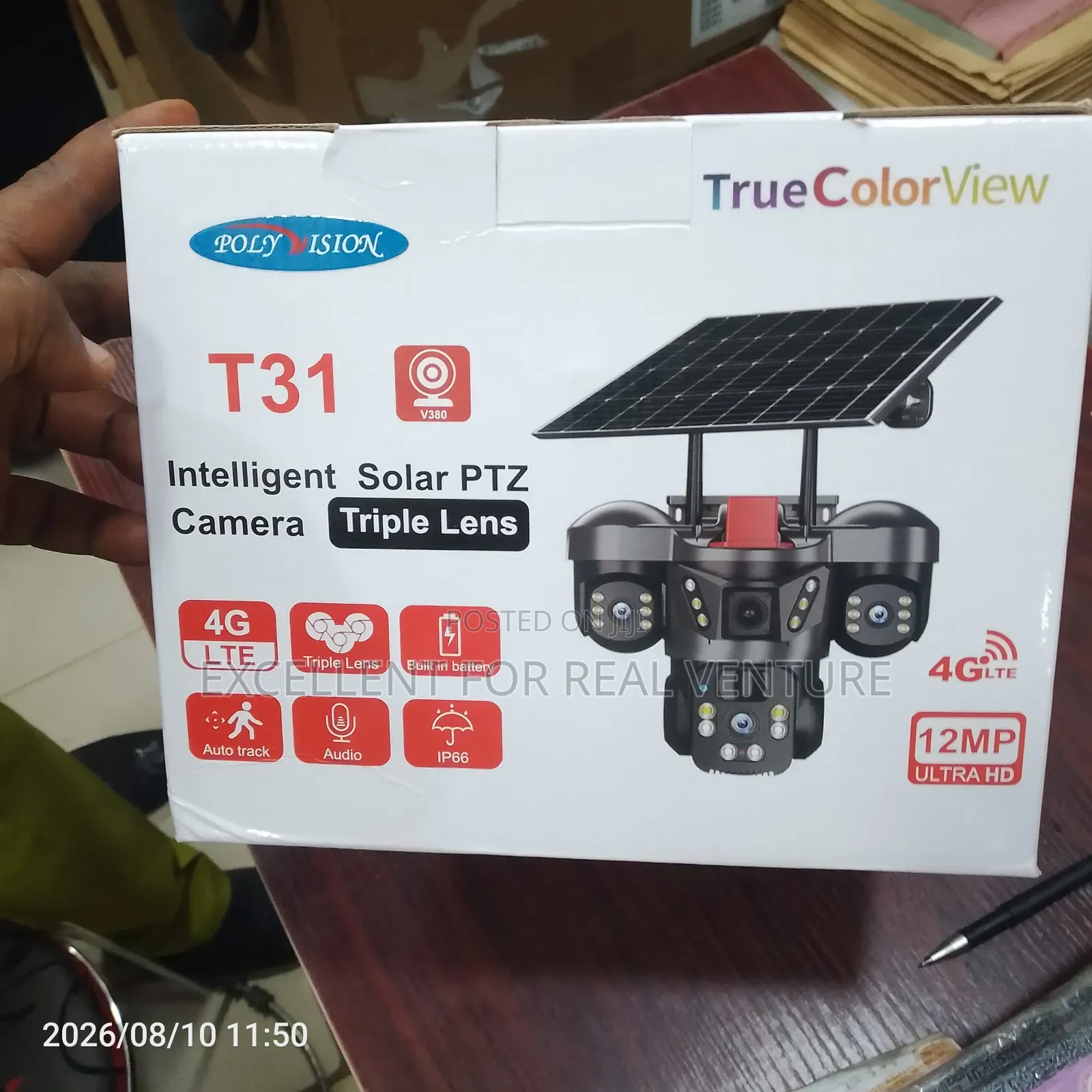 Poly Vision T31 Intelligent Solarptz Camera
