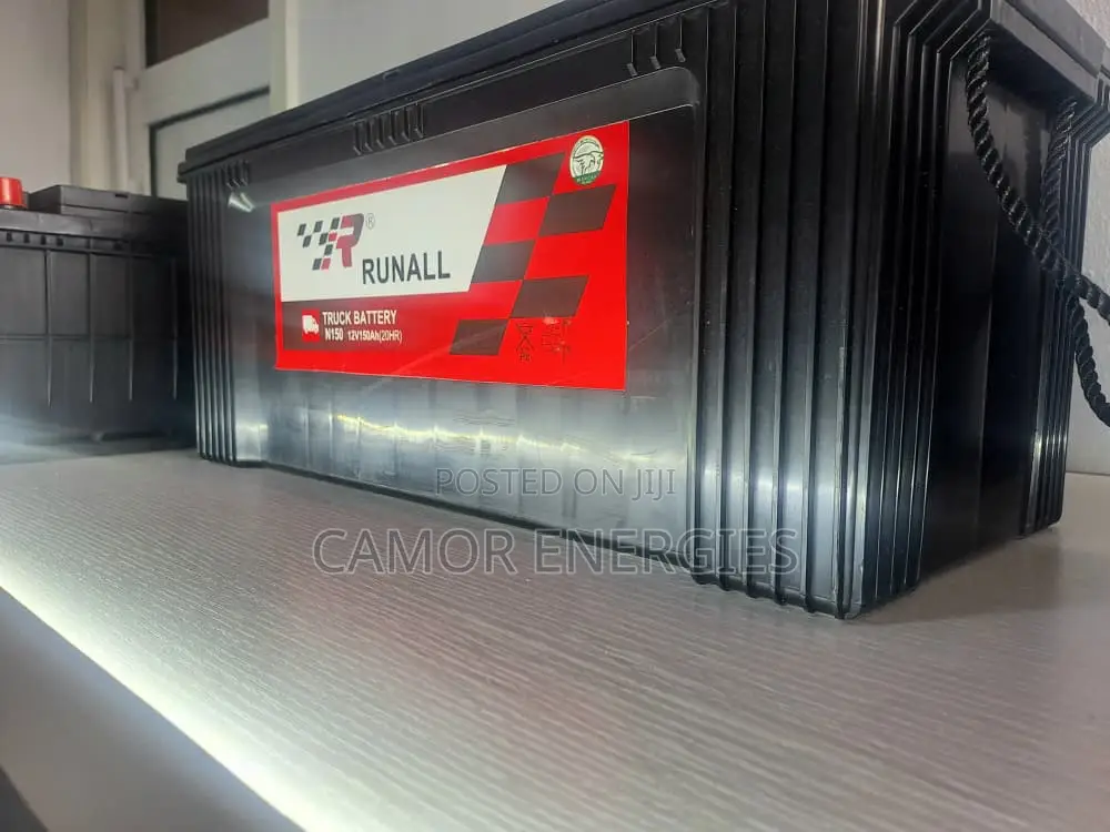 Original China 150Ah Truck Battery | Runall | 6-Month Warranty