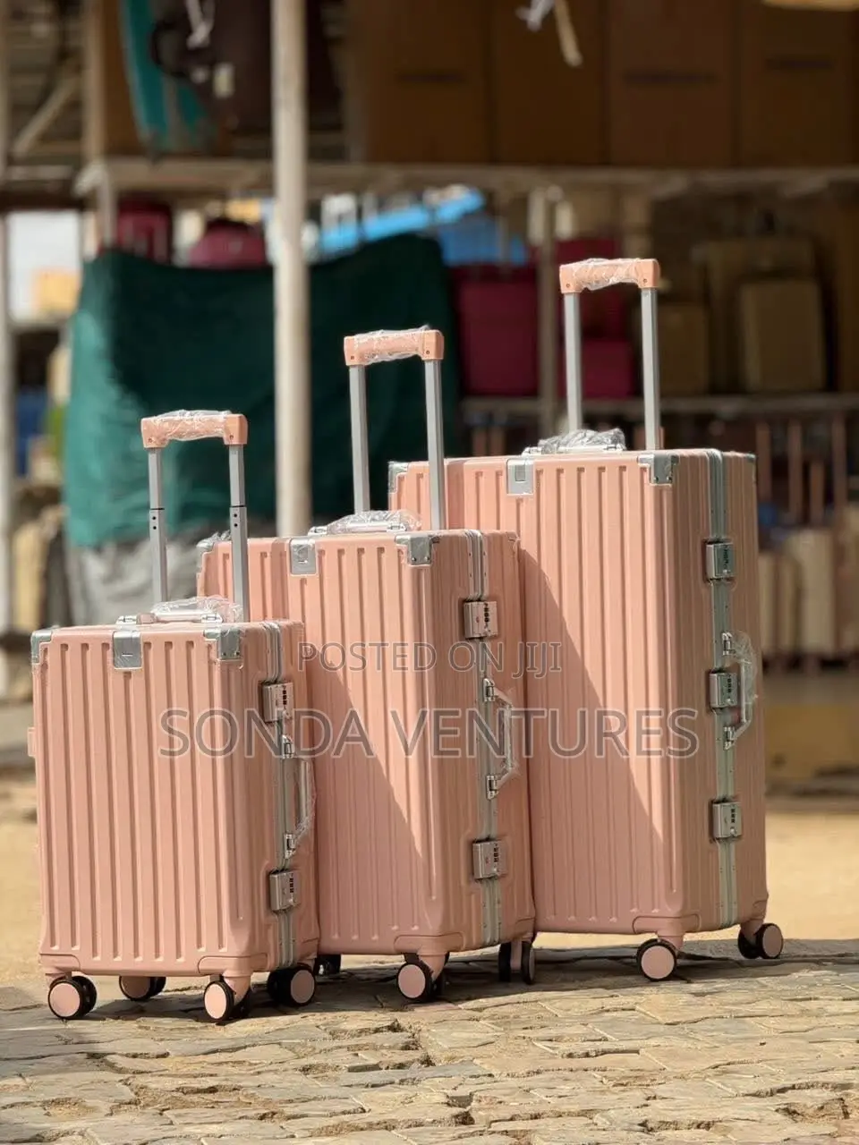 Zipperless Luxury 3-Piece Set Travel Luggage Box