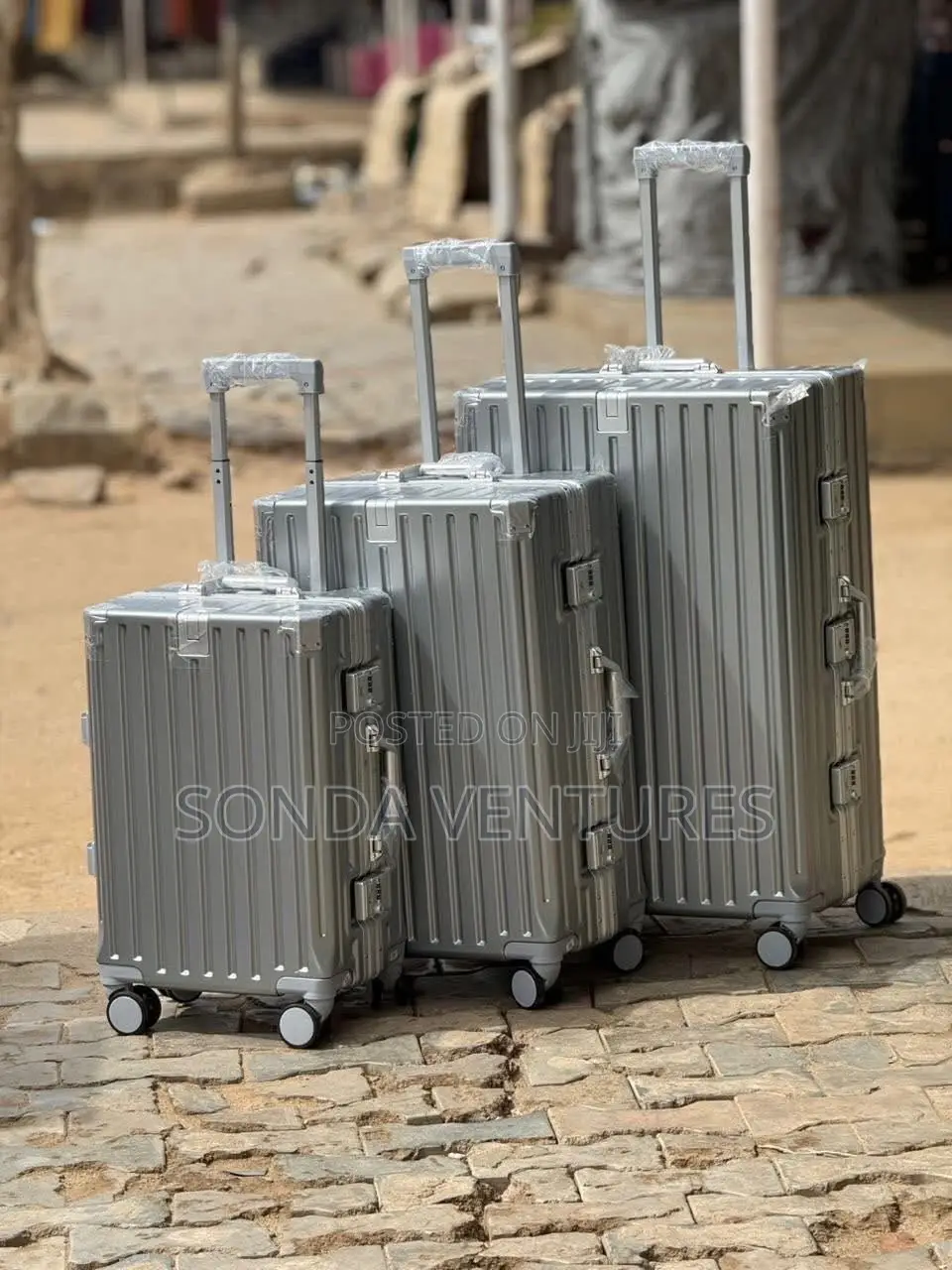 Zipperless Luxury 3-Piece Set Travel Luggage Box