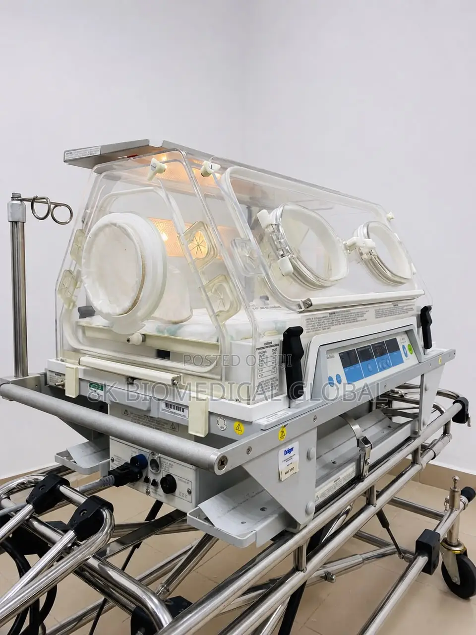 Uk Pre-Owned Dräger Air-Shields Isolette Ti500 Transport Incubator
