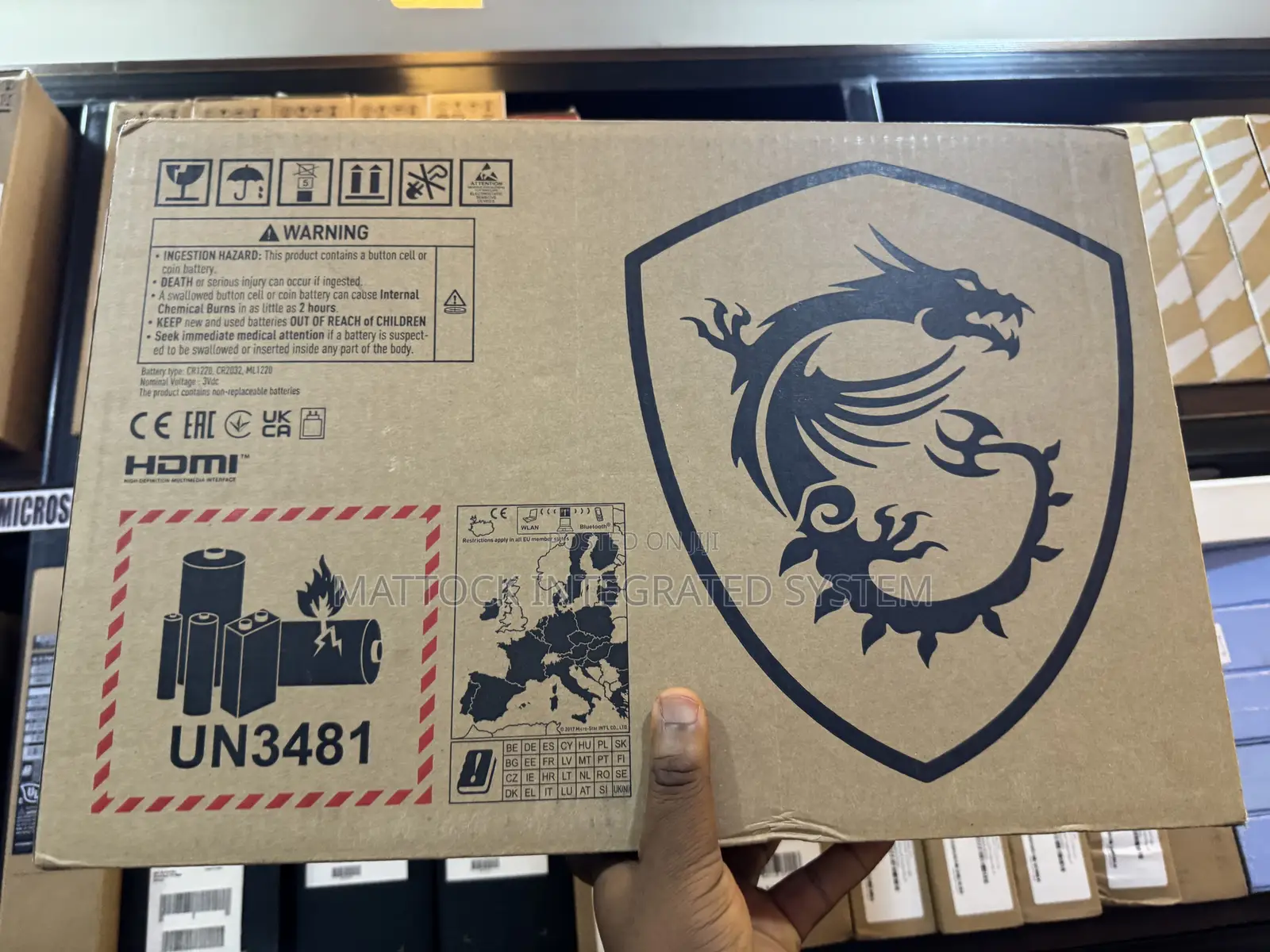 New Laptop MSI Cyborg 15 32GB Intel Core 7 SSD 1T