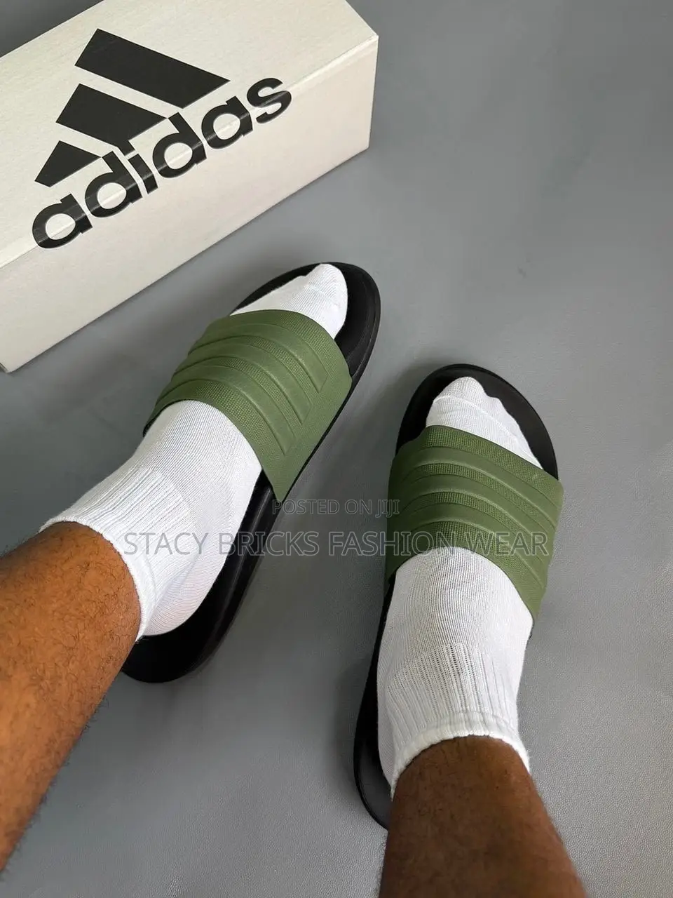 New Adidas Adilette Camouflage Comfy Slide; In Available in Store*