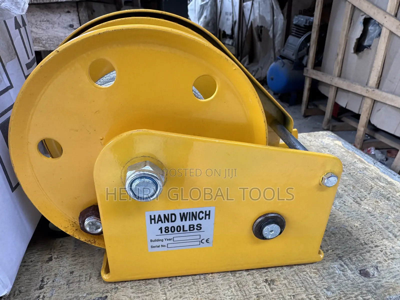 1800lbs Original Manual Hand Winch