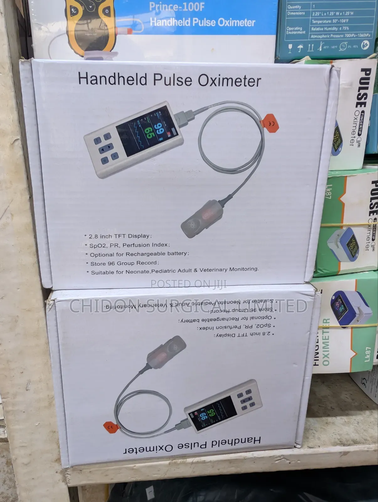 Handheld Pulse Oximeter