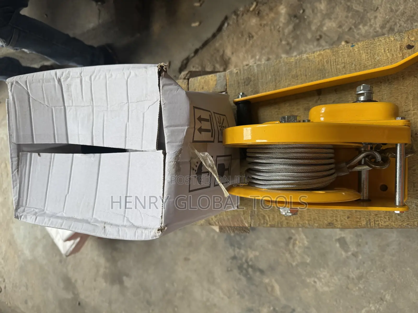 1800lbs Original Manual Hand Winch