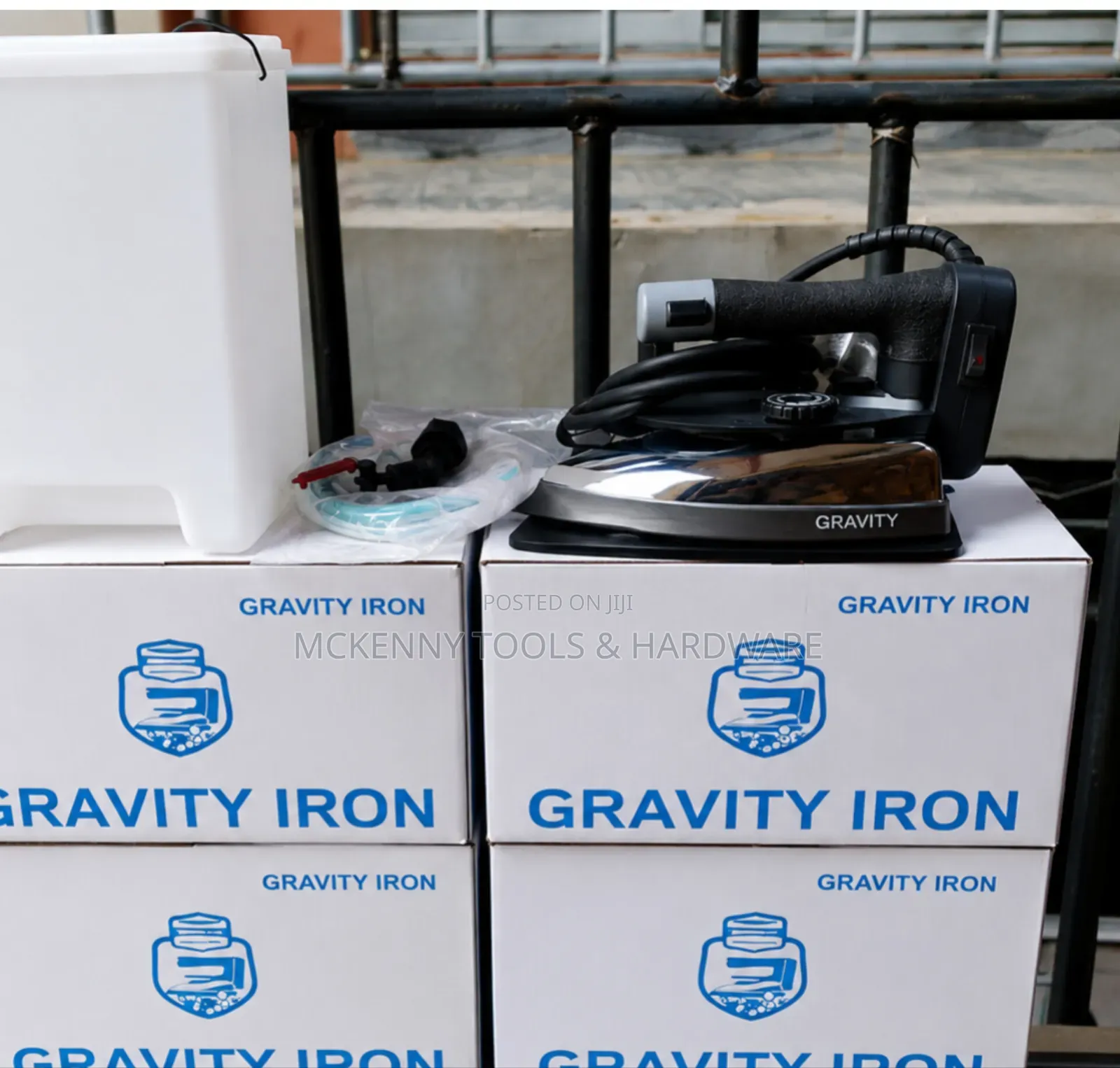 Industrial Gravity Steam Iron – Heavy Duty Professional Iron