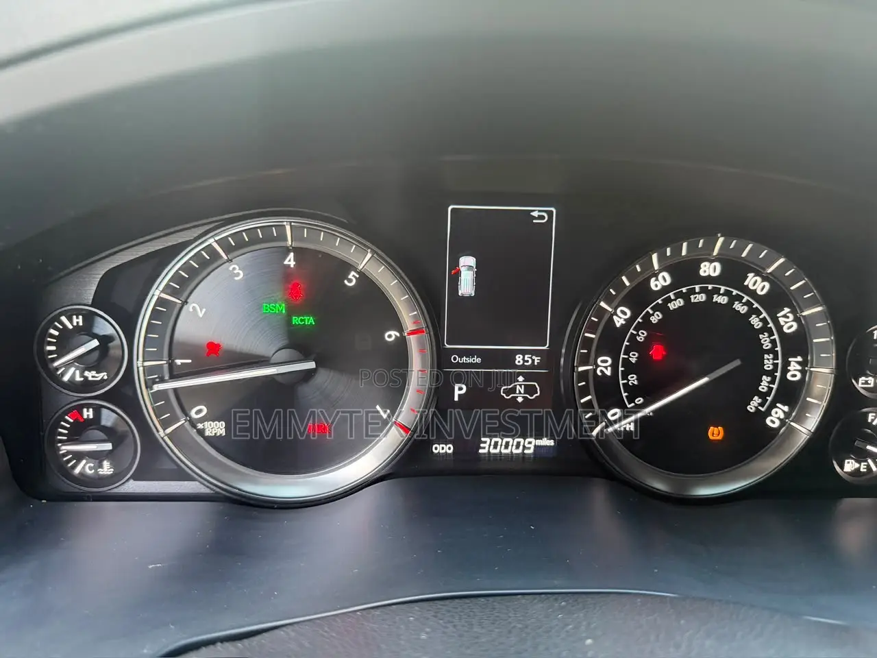 Lexus LX 2019 Black