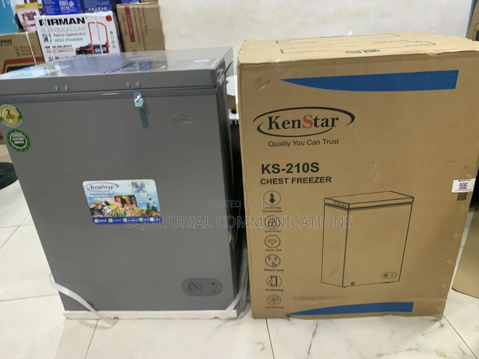 Kenstar 142L Energy Saving Chest Freezer