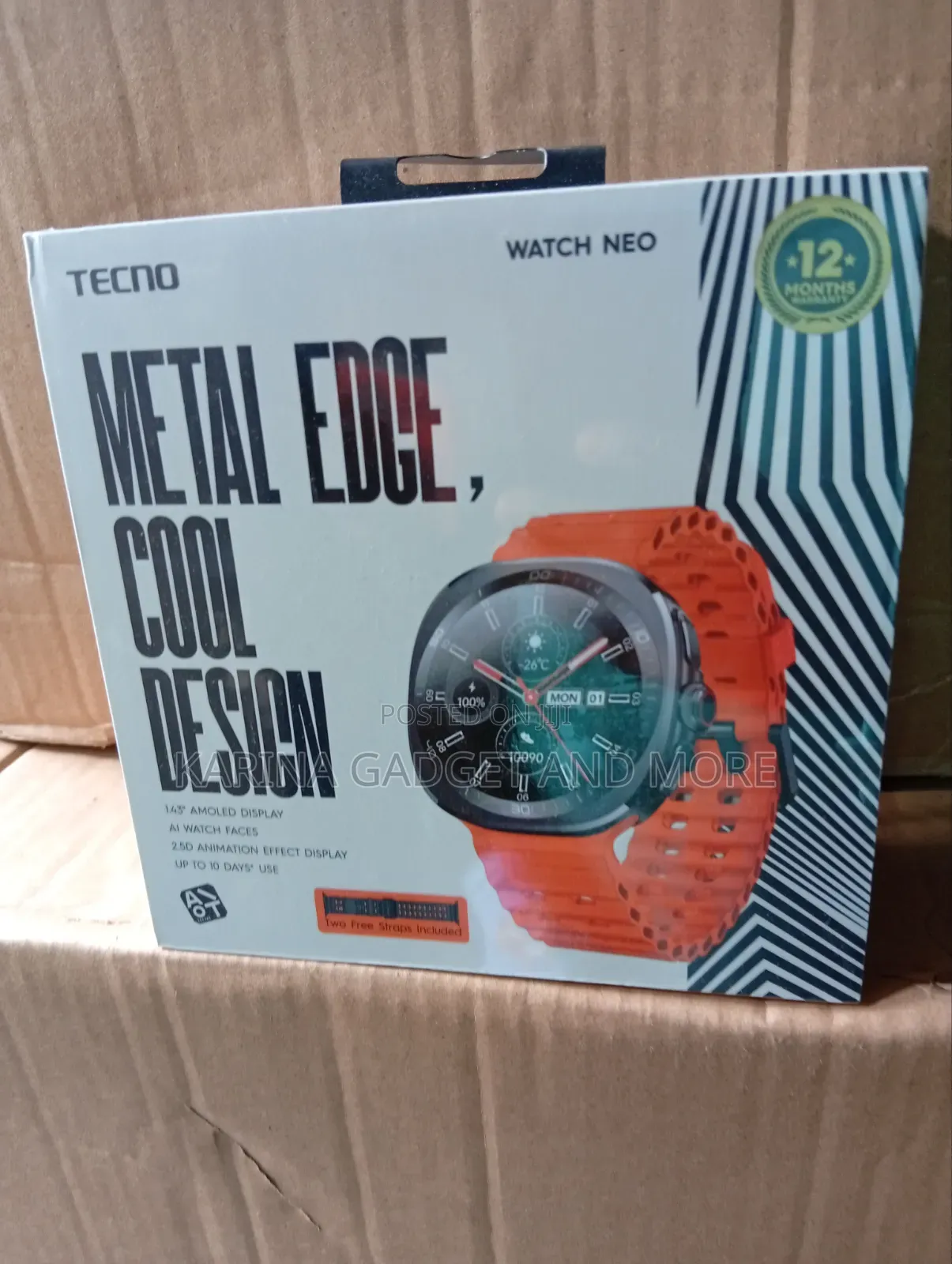 Tecno Smart Watch Neo