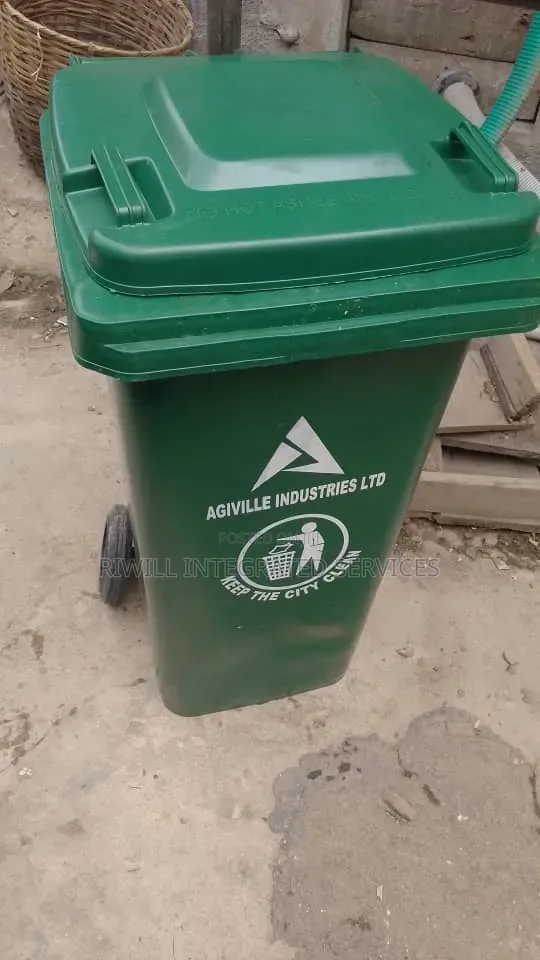 Street 240 Litters Waste Bin