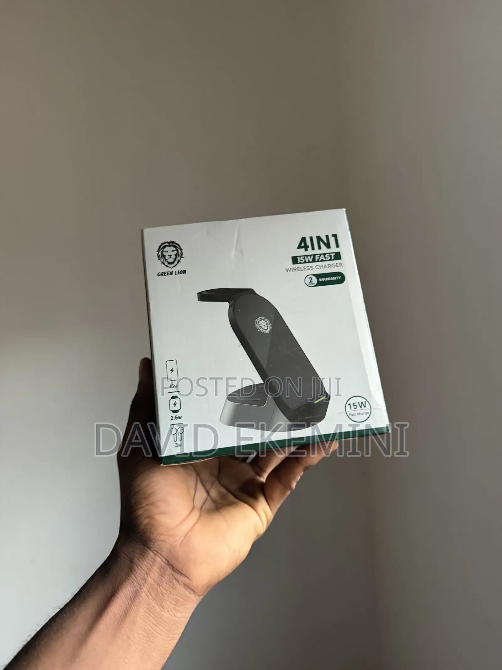 Green Lion 4-in-1 15W Wireless Charger