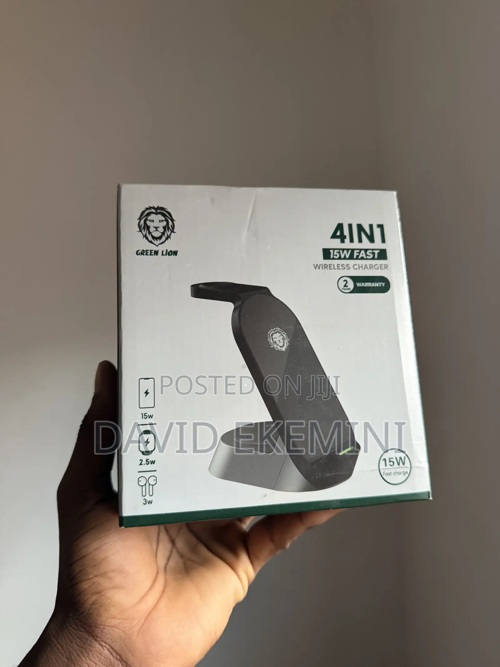 Green Lion 4-in-1 15W Wireless Charger