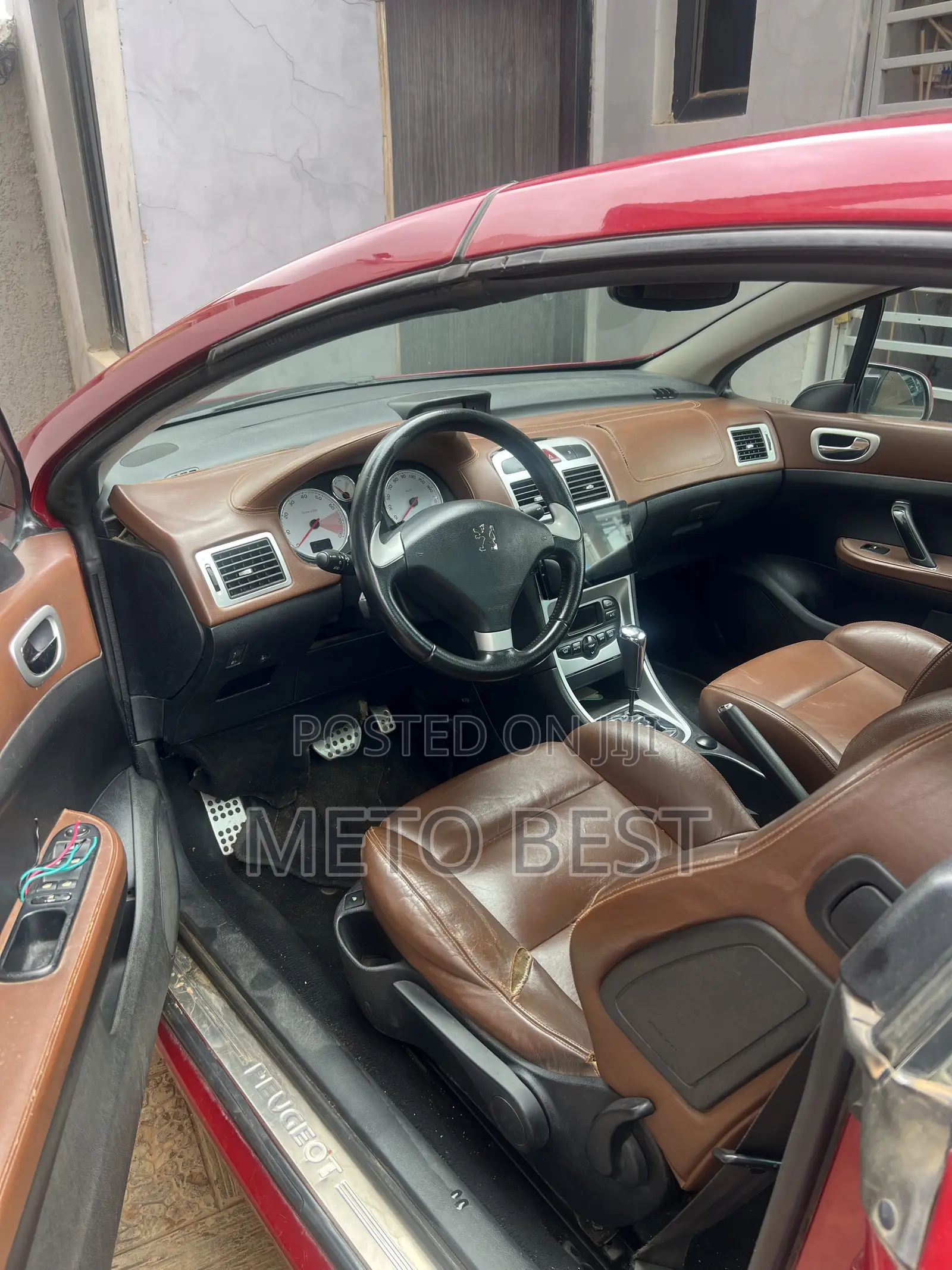 Peugeot 307 CC 2.0 Automatic 2008 Red