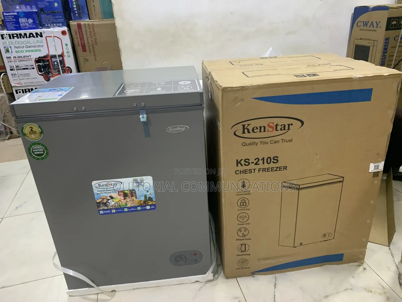 Kenstar 142L Freezer for Shops and Businesses - KS-210S