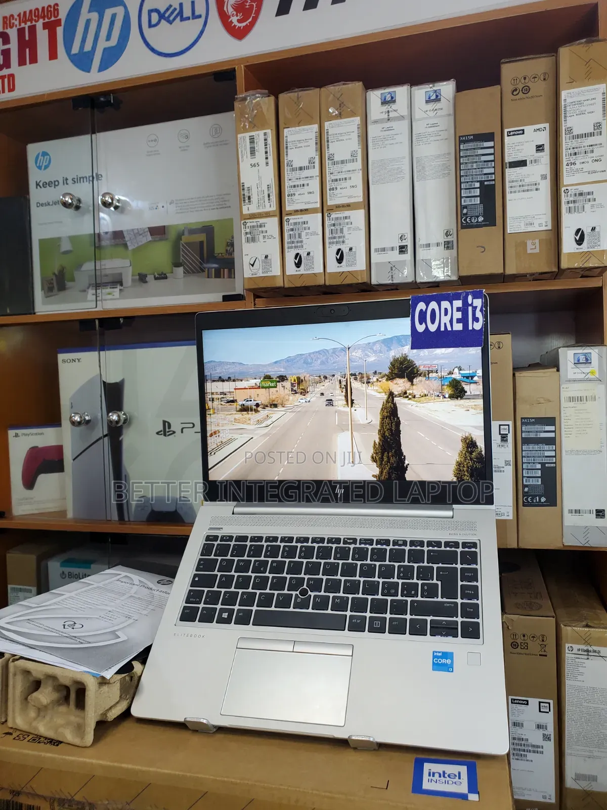 New Laptop HP EliteBook 735 12GB Intel Core i3 SSD 256GB