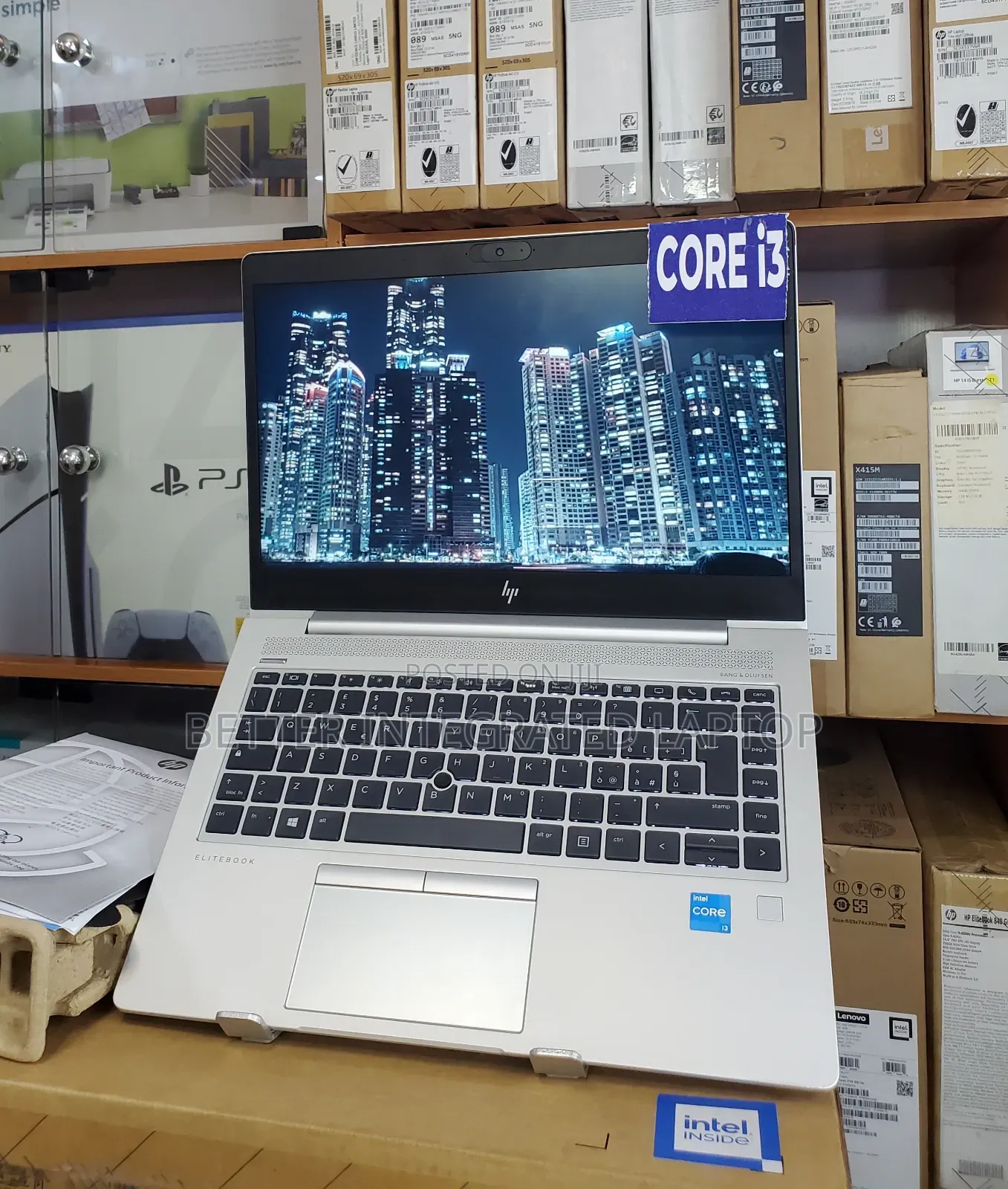 New Laptop HP EliteBook 735 12GB Intel Core i3 SSD 256GB