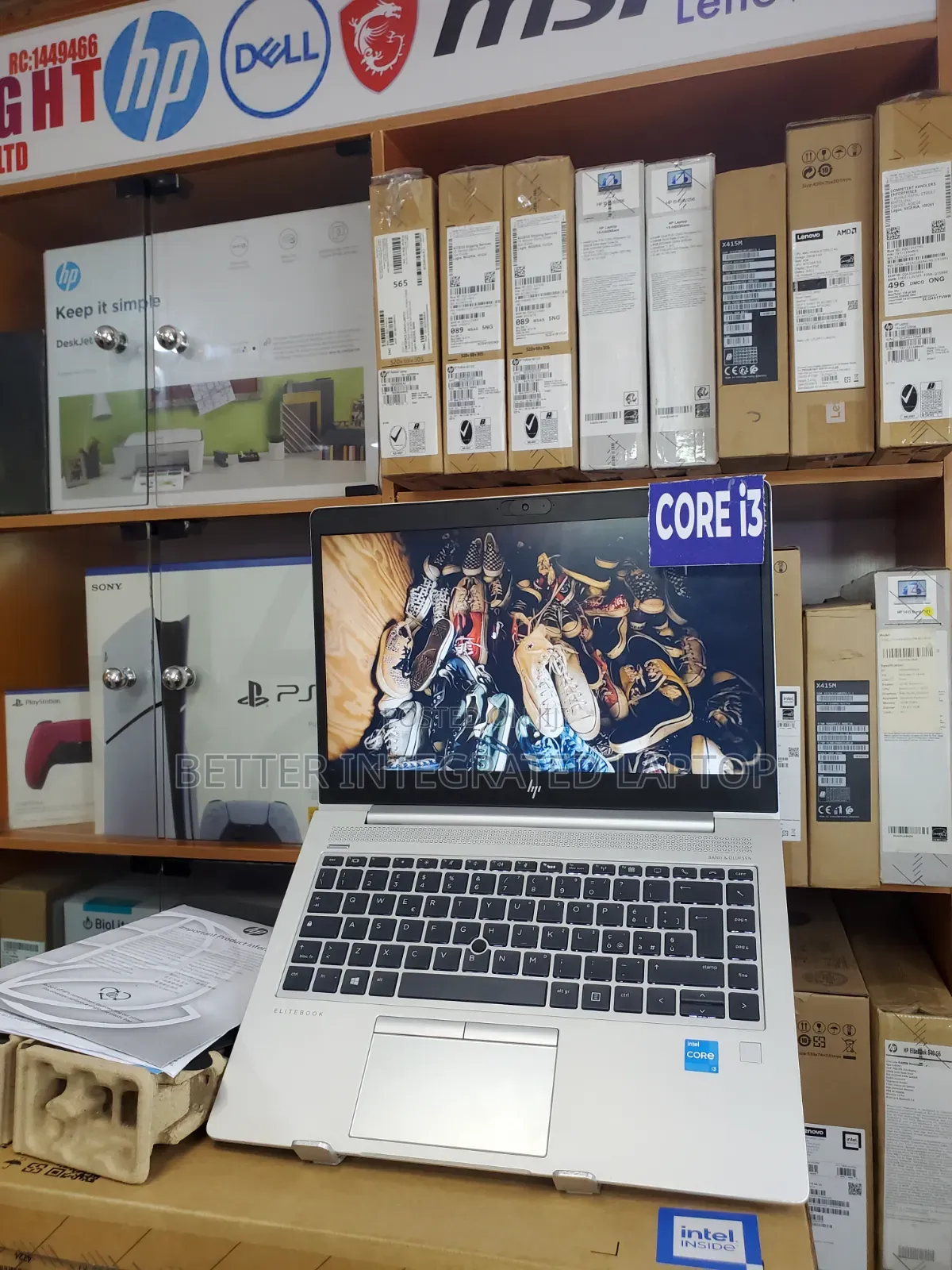 New Laptop HP EliteBook 735 16GB Intel Core i3 SSD 256GB