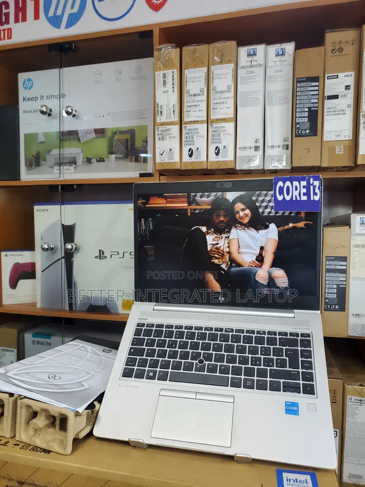 New Laptop HP EliteBook 735 16GB Intel Core i3 SSD 256GB
