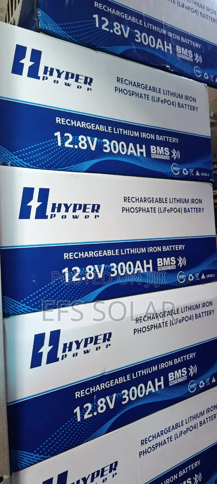 12.8V 300Ah Hyper Power LiFePO4 Lithium Battery
