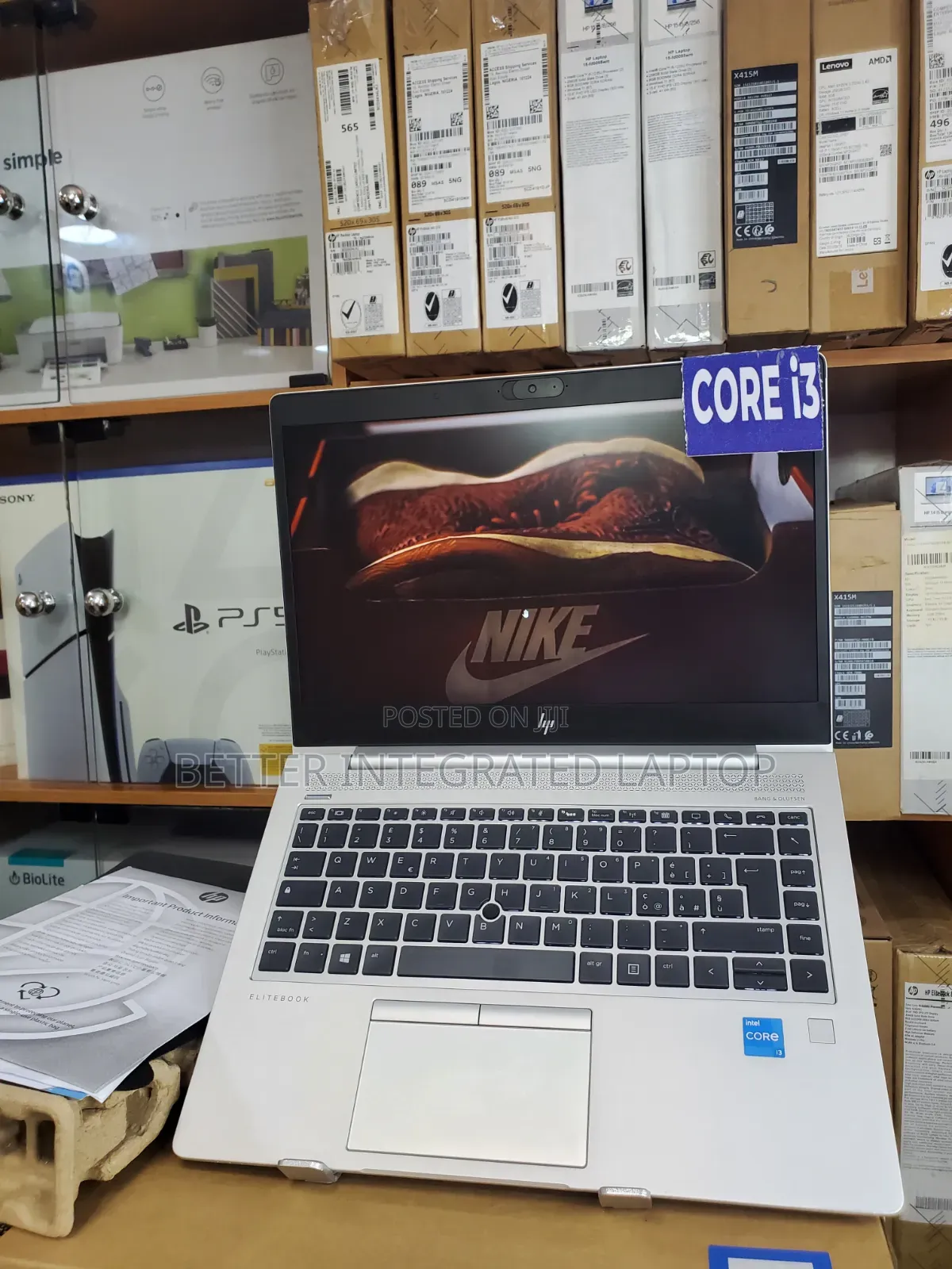 New Laptop HP EliteBook 735 8GB Intel Core i3 SSD 512GB